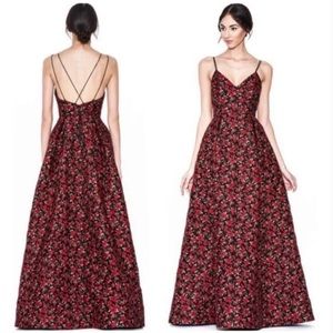 ALICE & OLIVIA Marilla Floral Gown Dress, Size 4. BEAUTIFUL! 💃🏻